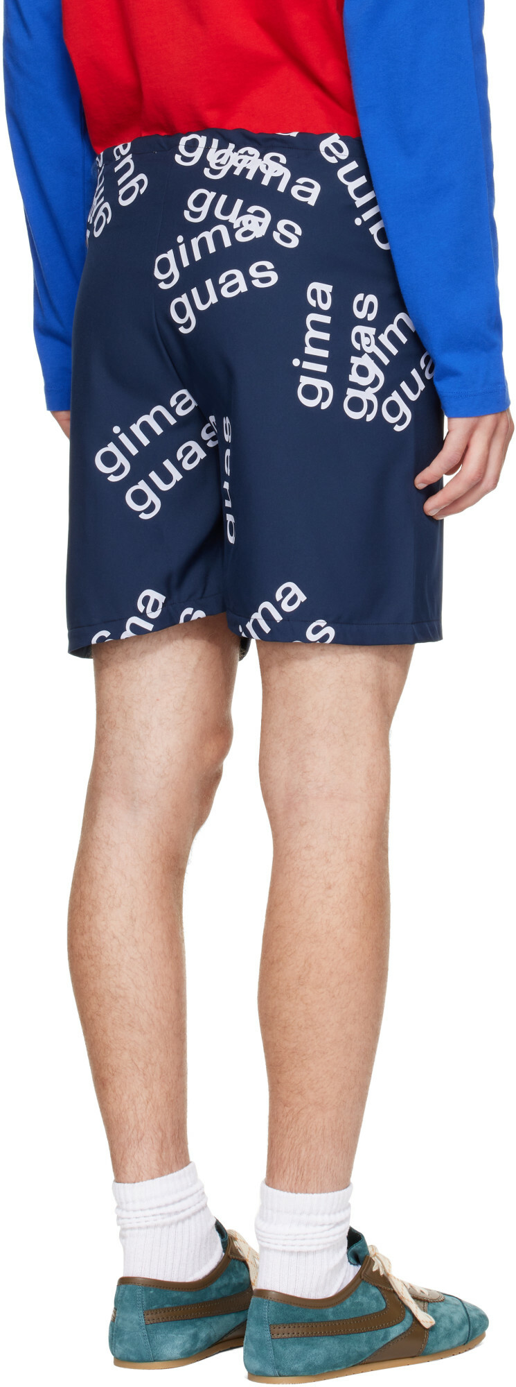 Gimaguas Navy Travel Shorts