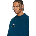 ADER error Blue Puma Edition Crew Sweatshirt