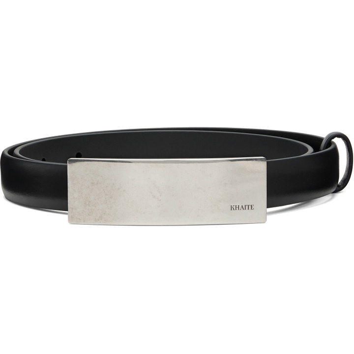 Photo: KHAITE Black Berlin Belt
