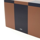 HAY Tin Container - Medium in Brown/Midnight Blue 