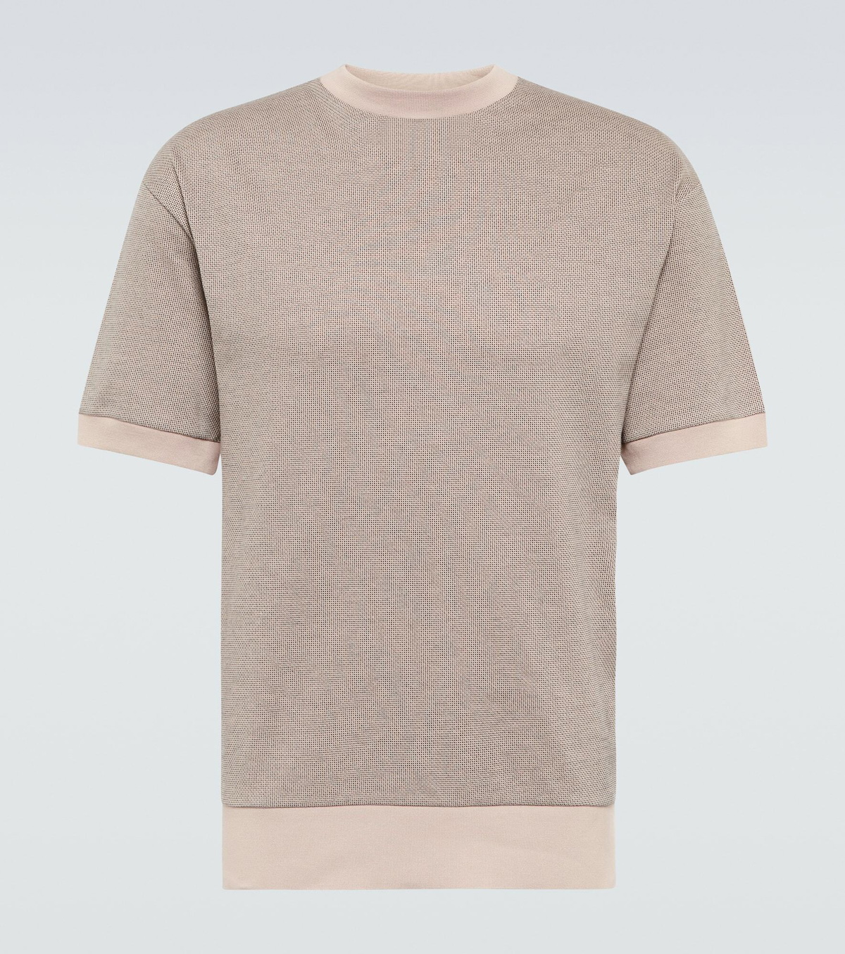 Loro Piana - Mojave jacquard cotton T-shirt Loro Piana Loro Piana - Mojave jacquard cotton T-shirt Loro Piana