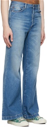 Acne Studios Blue Bootcut Jeans