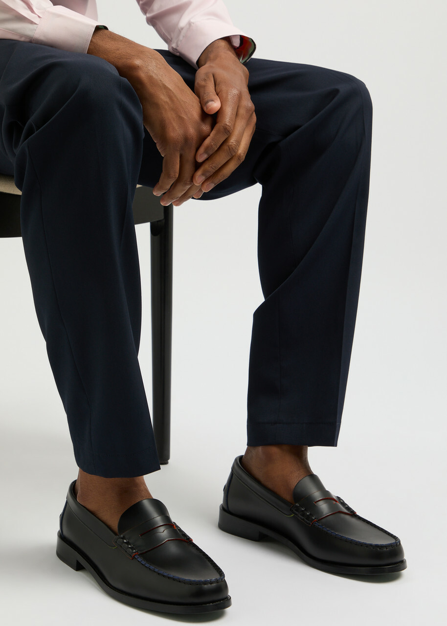 Paul Smith Lido Leather Loafers Black Paul Smith