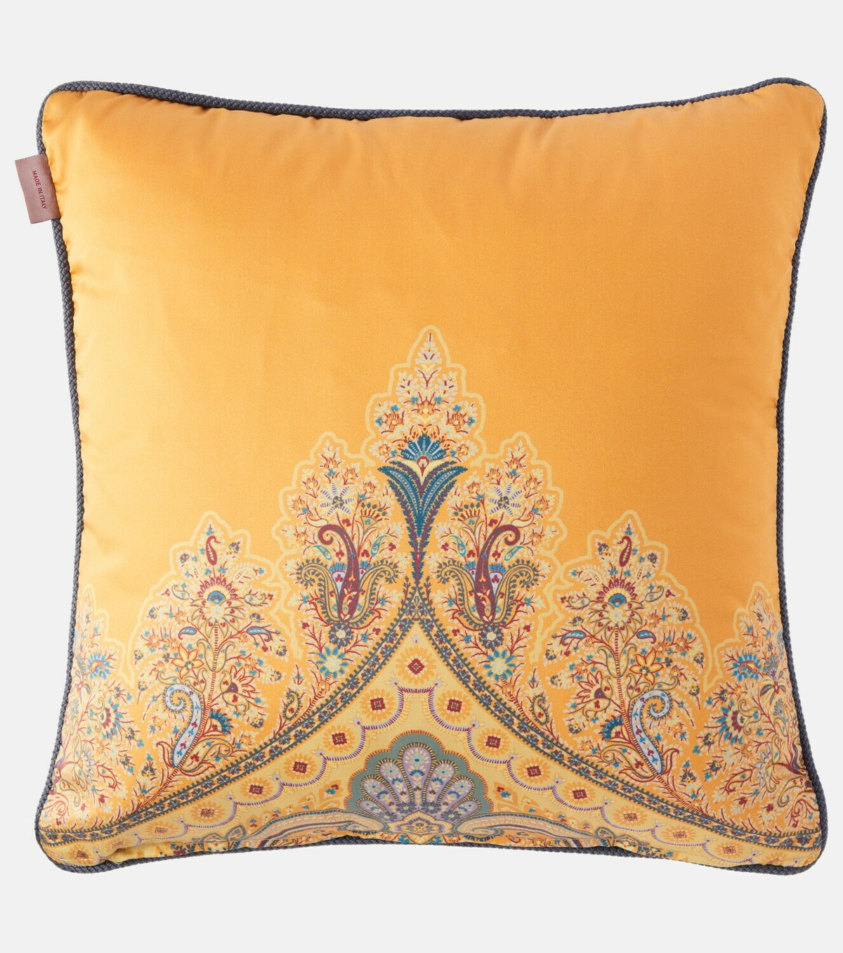 Etro Kiri paisley printed cotton cushion