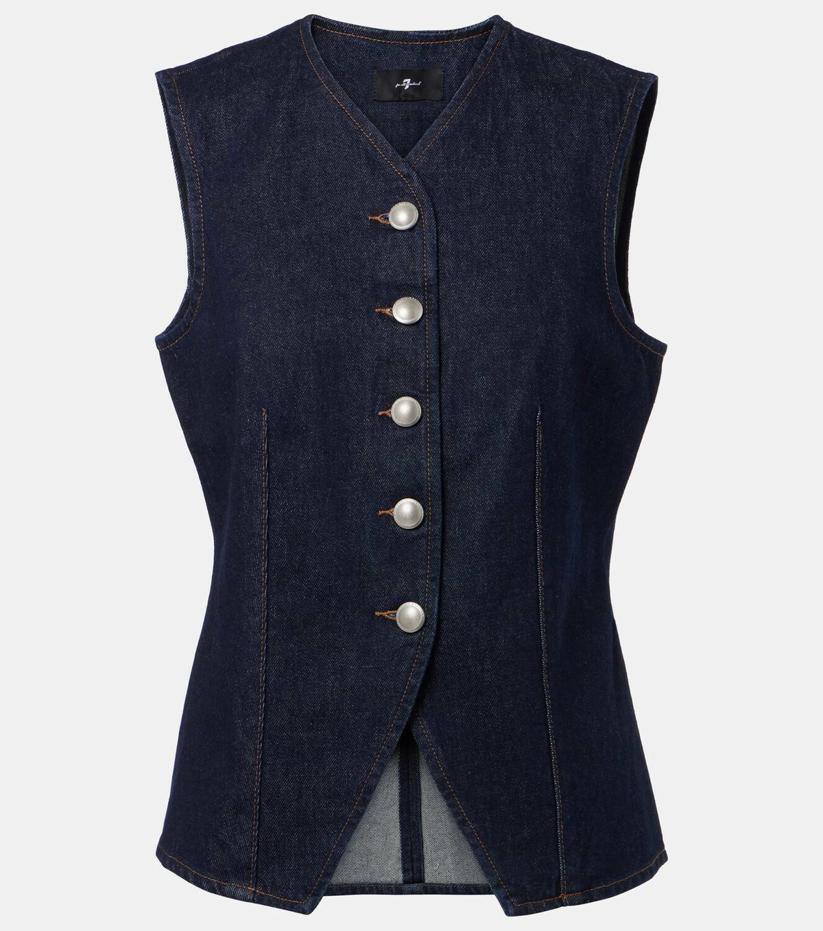 7 For All Mankind Lady denim vest