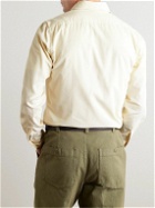 Richard James - Button-Down Collar Cotton-Corduroy Shirt - Neutrals