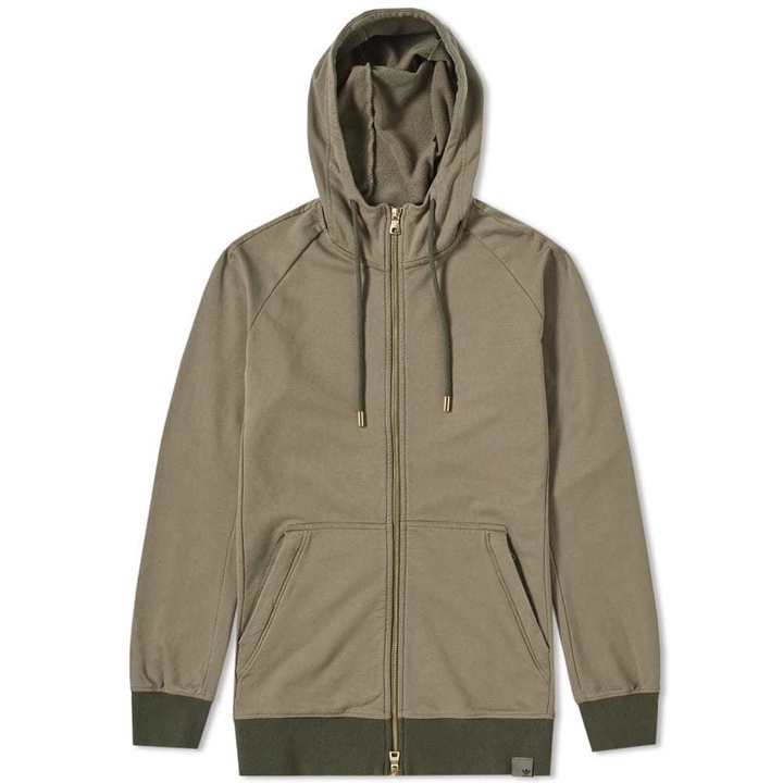 Photo: Adidas x Oyster Holdings XBYO Zip Hoody Green