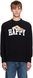 UNDERCOVER Black Happy Sweatshirt