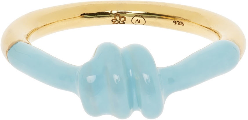 Photo: Marshall Columbia SSENSE Exclusive Blue Knot Ring