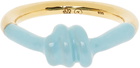 Marshall Columbia SSENSE Exclusive Blue Knot Ring