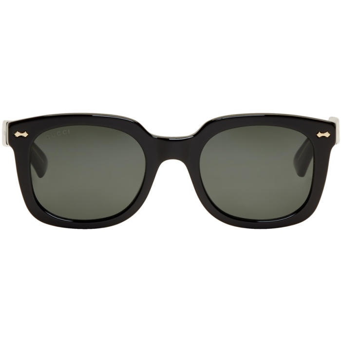 Photo: Gucci Black Opulent Luxury Square Sunglasses