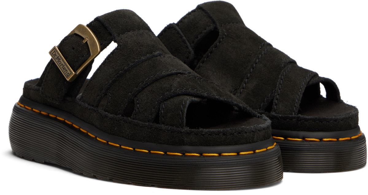 Dr. Martens Black Maxxy Slide Sandals Dr. Martens display picture 3