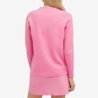 Jil Sander Women's Fine Cotton Cardigan in Electric Pink