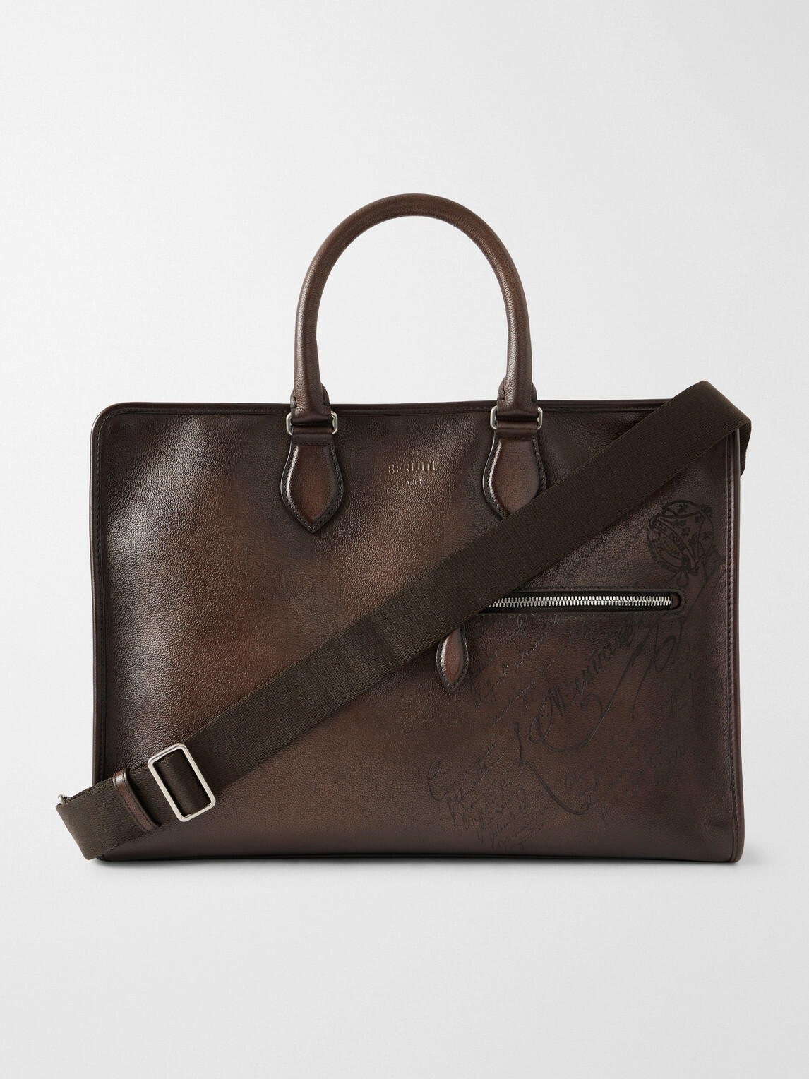 Berluti - 2 Jours Neo Venezia Leather Briefcase