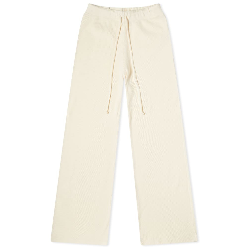 Donni Thermal Wide Leg Pant- Jet Black