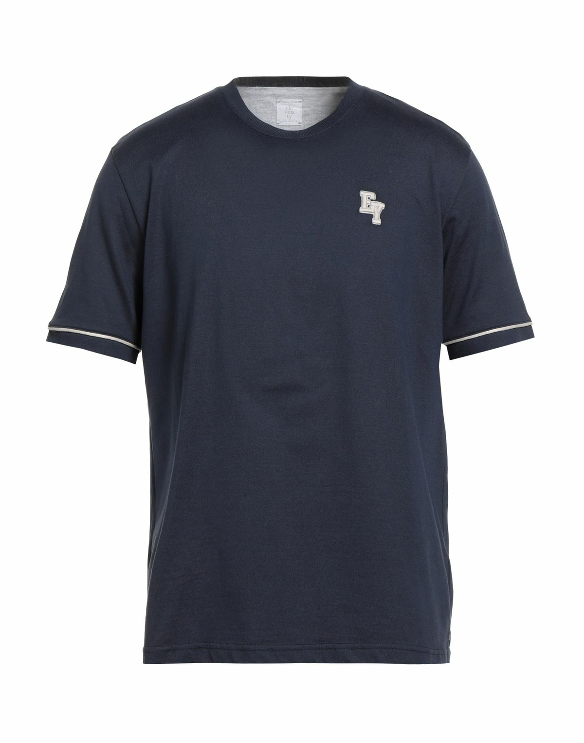 Eleventy Mens T-shirt in Navy