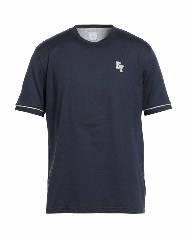 Photo: Eleventy Mens T-shirt in Navy