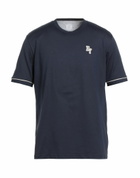 Eleventy Mens T-shirt in Navy