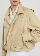 Calvin Klein Donald Patch-pocket Cotton Jacket Off White
