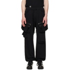 Julius Black Tactical Jogger Cargo Pants