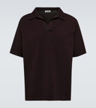 Jil Sander Cotton-blend polo shirt