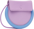 JW Anderson Purple & Blue Nano Bumper Moon Bag