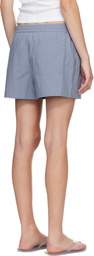 Matteau Blue Relaxed Shorts