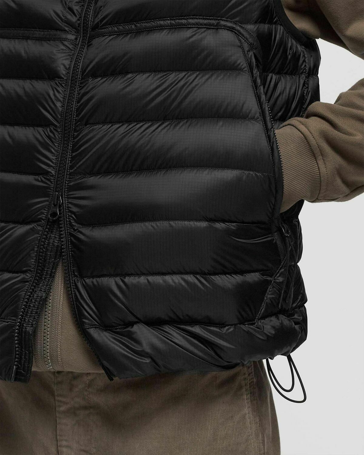 C.P. Company D.D. Shell Goggle Down Vest Black Vests C.P. Company