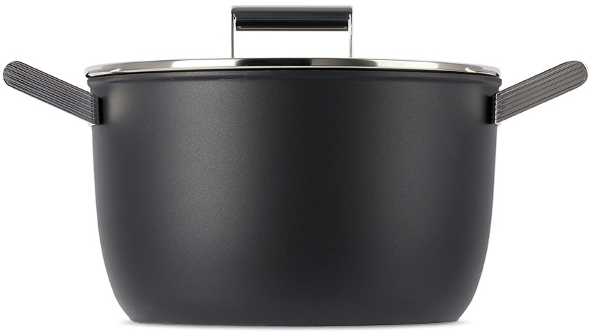 SMEG Black '50s Style High Casserole Dish