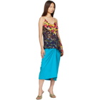 Dries Van Noten Multicolor Viscose Slip Top