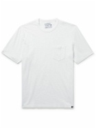 Faherty - Sunwashed Cotton-Jersey T-Shirt - White