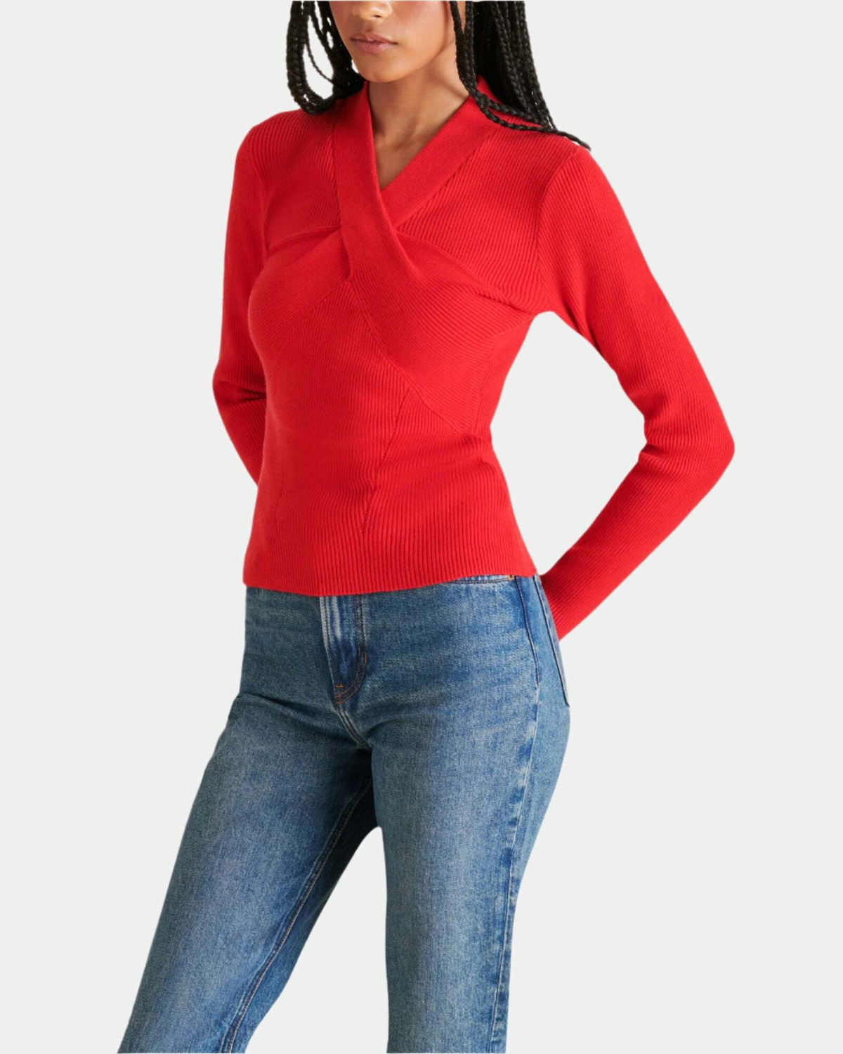 Steve Madden Francesco Sweater in Red