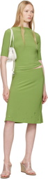 Sandy Liang Green Quill T-shirt