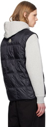 Moncler Genius 7 Moncler FRGMT Hiroshi Fujiwara Navy Vaile Packable Down Vest