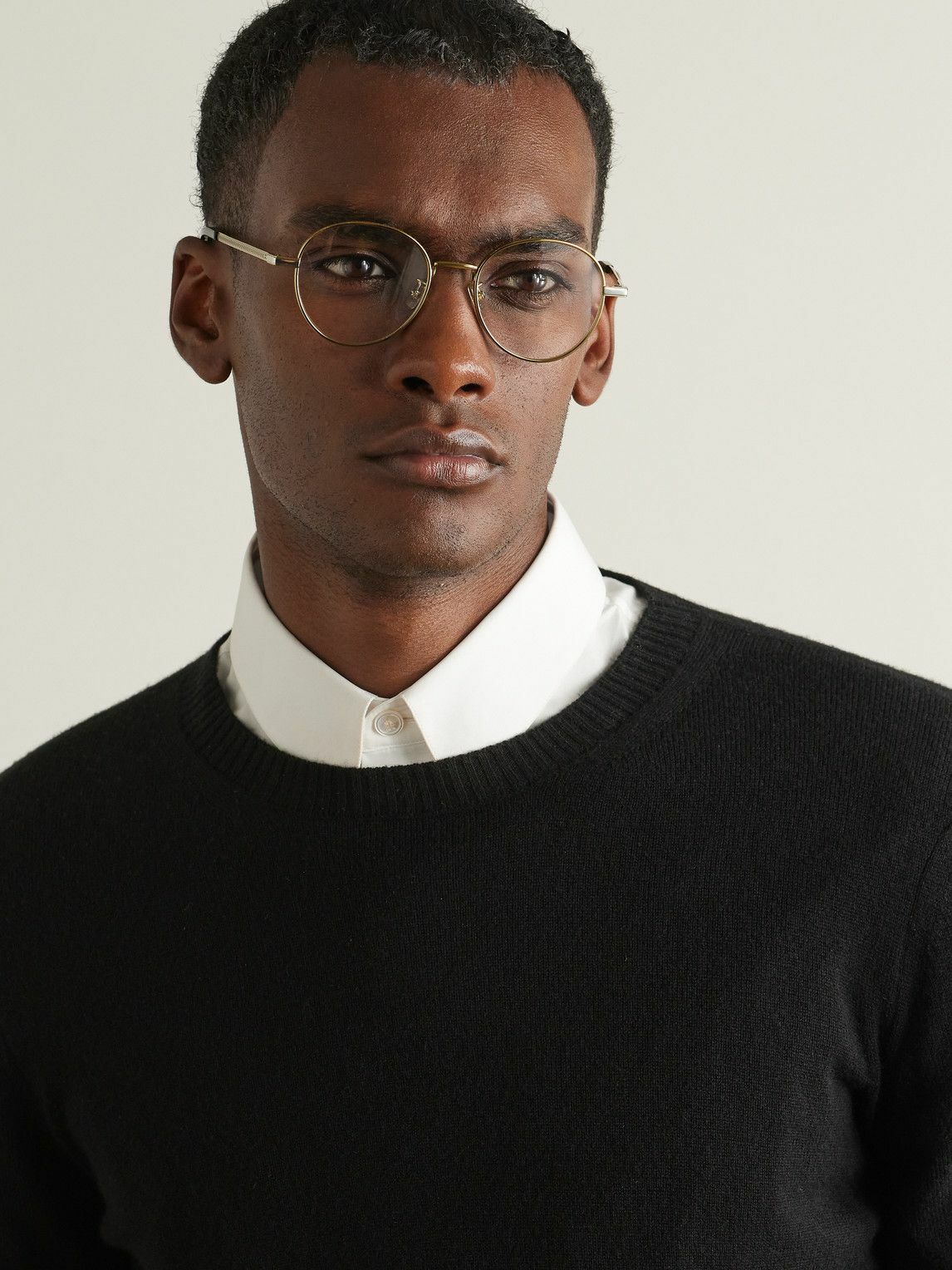 NEW Dior CDDiamondOR3U Round Gold Titanium Eyeglasses Frames $810 Dior Eyewear - CD Diamondo R3U Round-Frame Gold-Tone Optical  main image 4