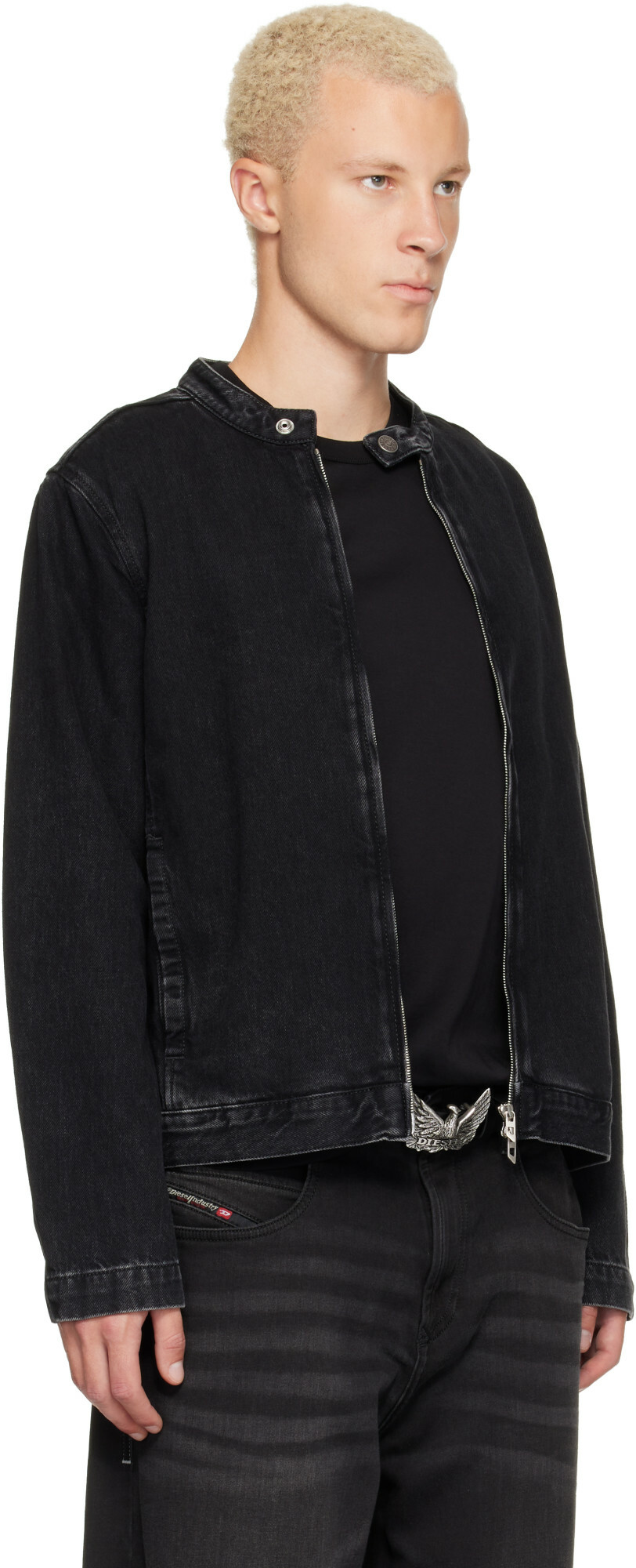 Diesel Black D-Glory Denim Jacket