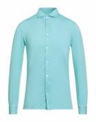 Fedeli Mens Shirt Turquoise