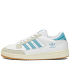 Adidas Centennial 85 Lo Sneakers in White/Preloved Blue