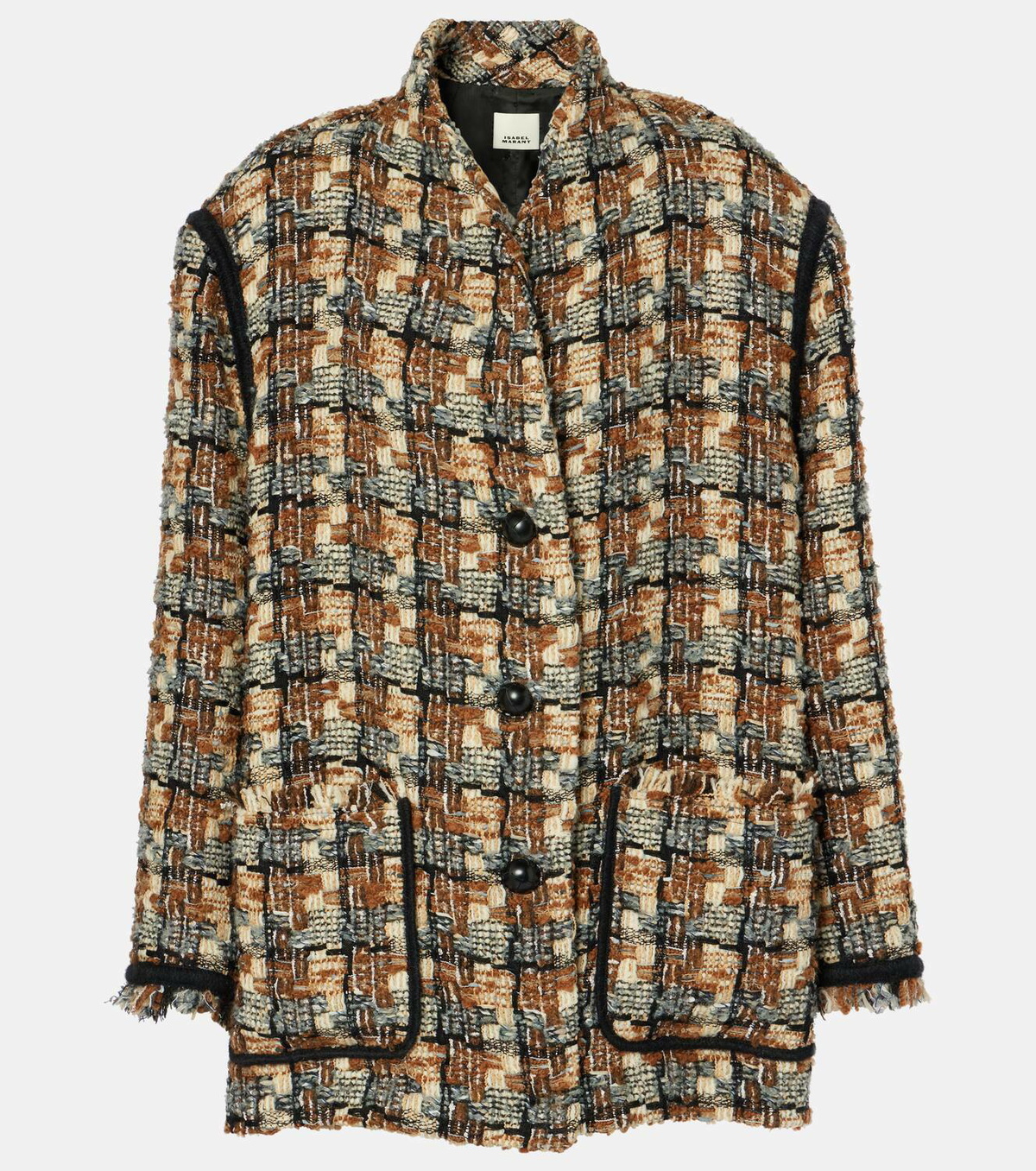 Isabel Marant Elanore wool-blend tweed coat Isabel Marant Isabel Marant Elanore wool-blend tweed coat Isabel Marant