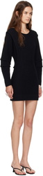 Eckhaus Latta Black Pallas Minidress