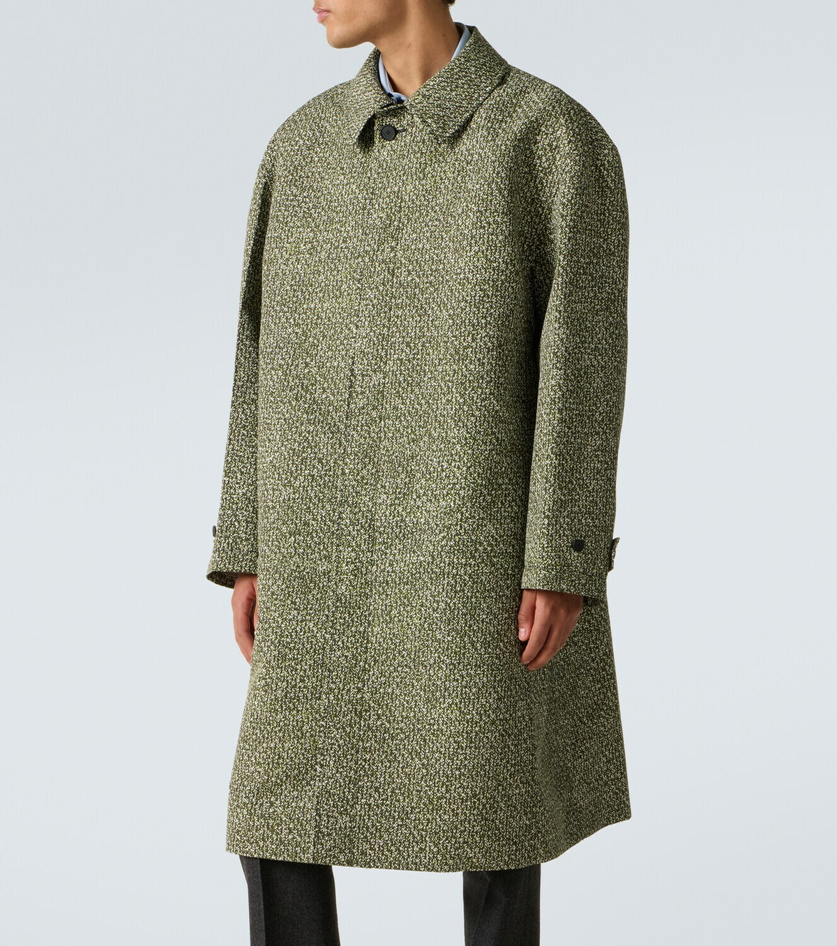 Gucci Printed poplin car coat