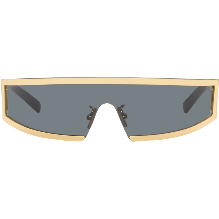 Photo: Givenchy Gold Square Sunglasses
