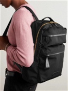 TOM FORD - Leather-Trimmed Recycled-Nylon Backpack