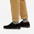 Padmore & Barnes Men's M387 Willow in Black Suede