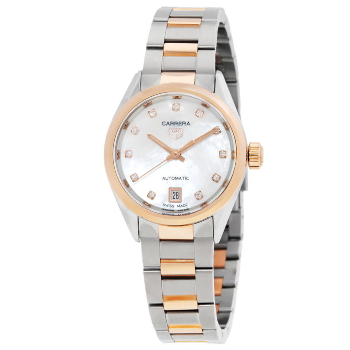 Photo: Tag Heuer Carrera Automatic Diamond Ladies Watch WBN2450.BD0569