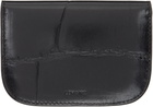 LEMAIRE Brown Soft Tab Card Holder
