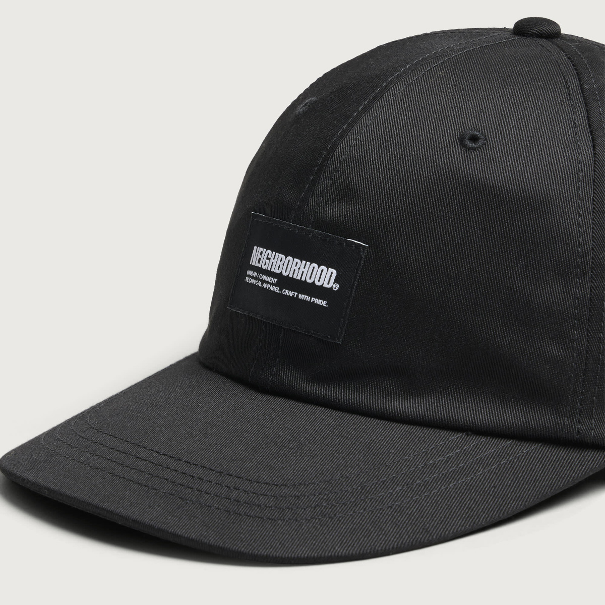 Neighborhood Men's Dad Cap in Black
