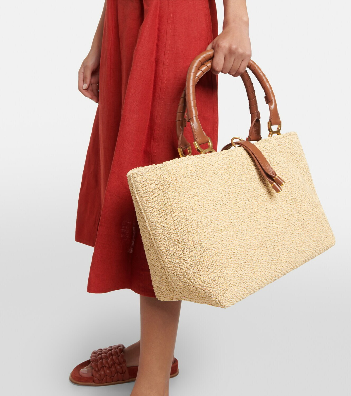 Chloe - Marcie leather tote bag