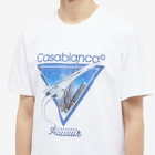Casablanca Men's Aiiiiir T-Shirt in White