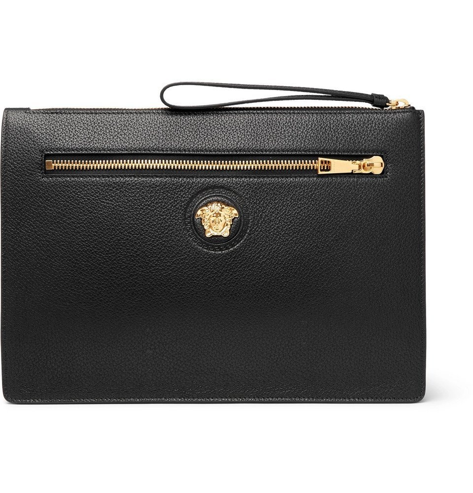 Dolce & Gabbana Nero Sicilia Dna Logo Detail Nylon Backpack | Men's Bags |  IetpShops | Versace 'La Greca' shoulder bag